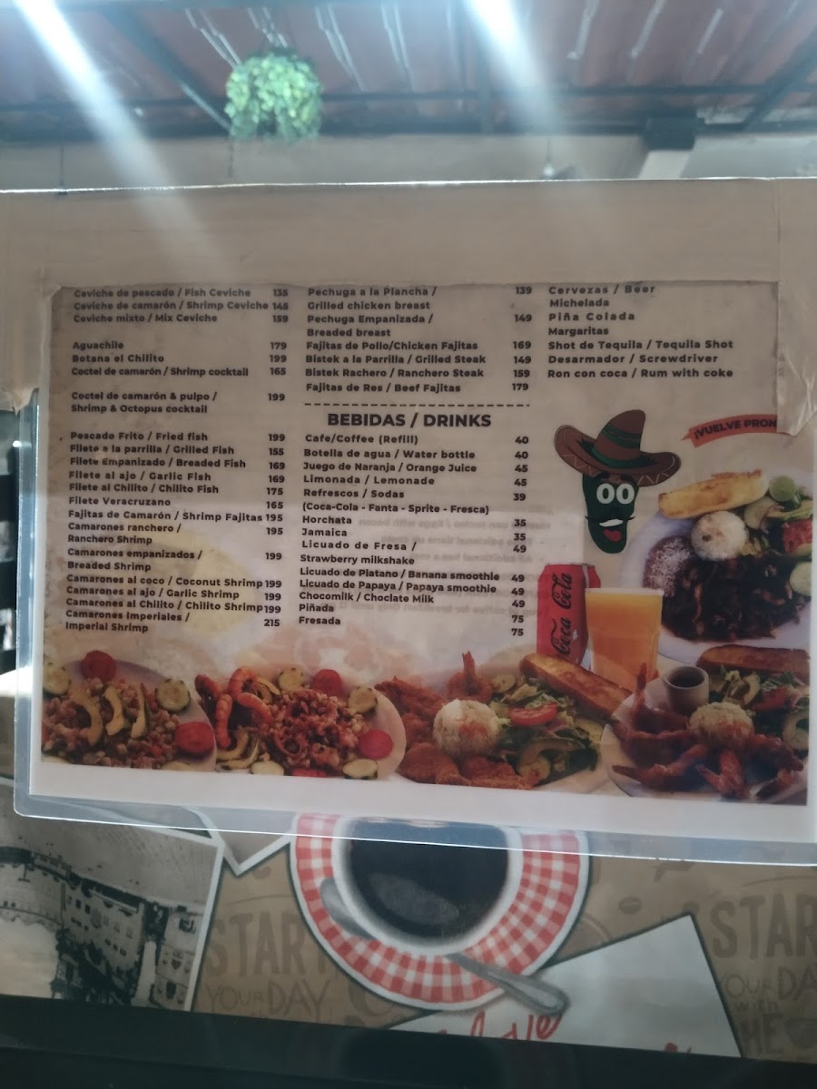 Restaurante El Chilito Menu - Image 1