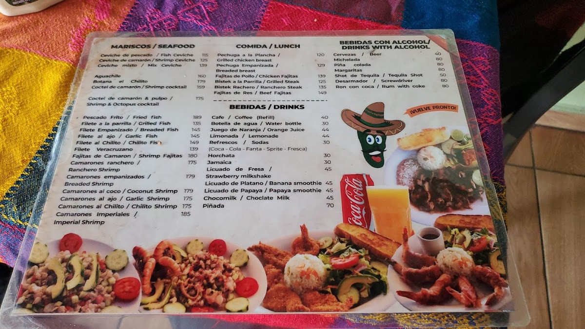 Restaurante El Chilito Menu - Image 2