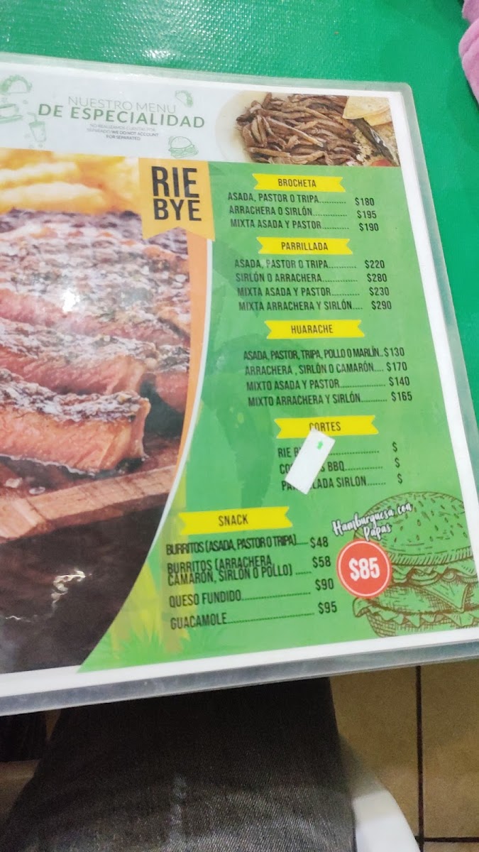 Restaurante El Chilito Menu - Image 5